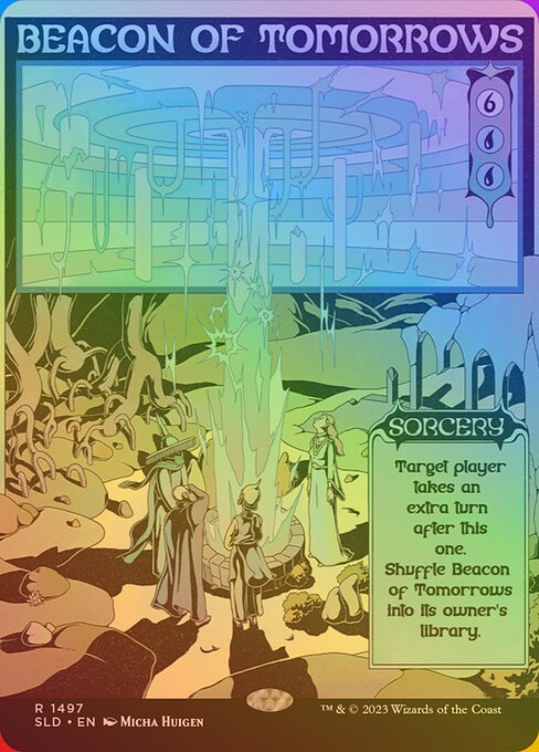 Beacon of Tomorrows (1497★) - BORDERLESS (Foil) - NM