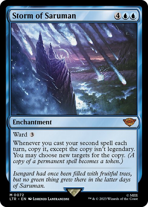 Storm of Saruman (72) (Foil) - NM Java Game Haus Storm of Saruman (72) (Foil) - NM Java Game Haus