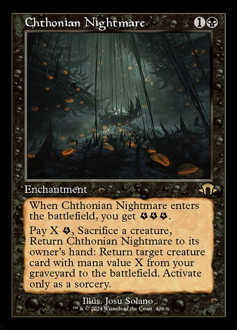 Chthonian Nightmare (406) (Foil) - NM