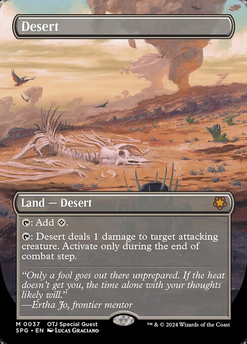 Desert (37) - BORDERLESS - NM