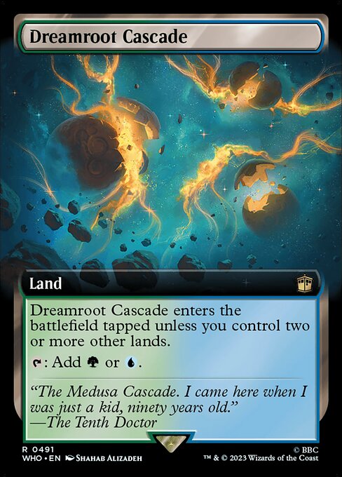 Dreamroot Cascade (491) - EXTENDED ART (Foil) - NM