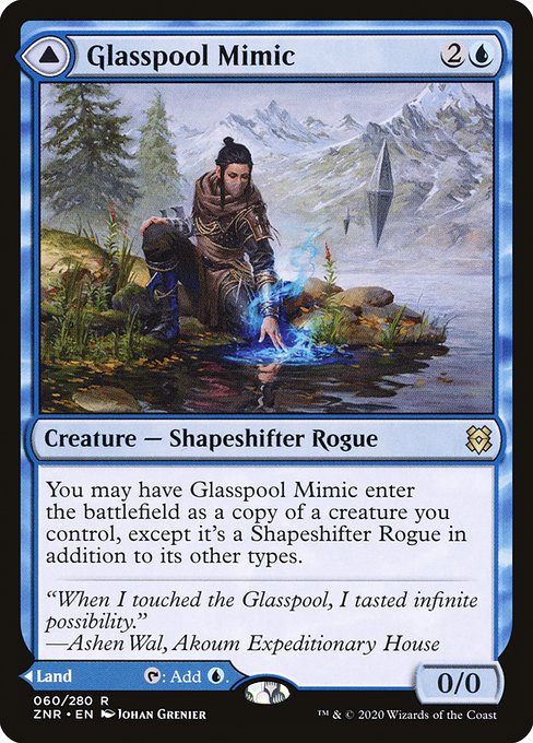 Glasspool Mimic // Glasspool Shore (60) - NM
