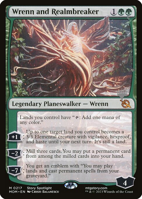 Wrenn and Realmbreaker (217p) - NM