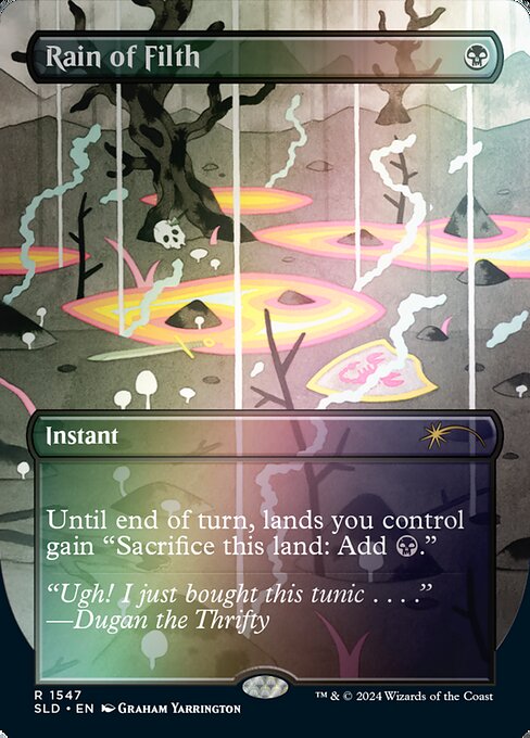 Rain of Filth (1547★) - BORDERLESS (Foil) - NM