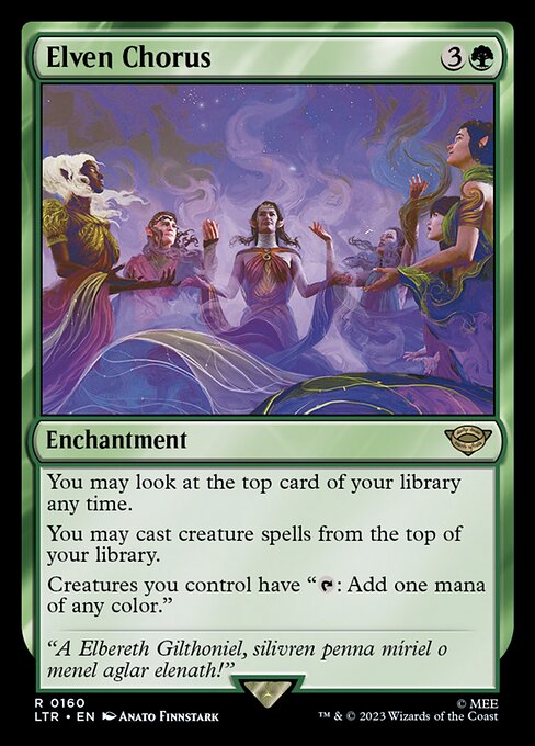 Elven Chorus (160) - NM