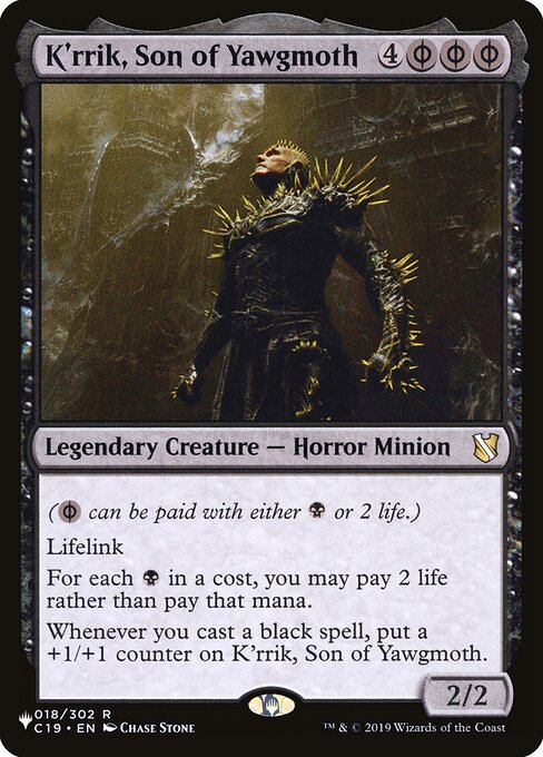 K'rrik, Son of Yawgmoth (910) - NM