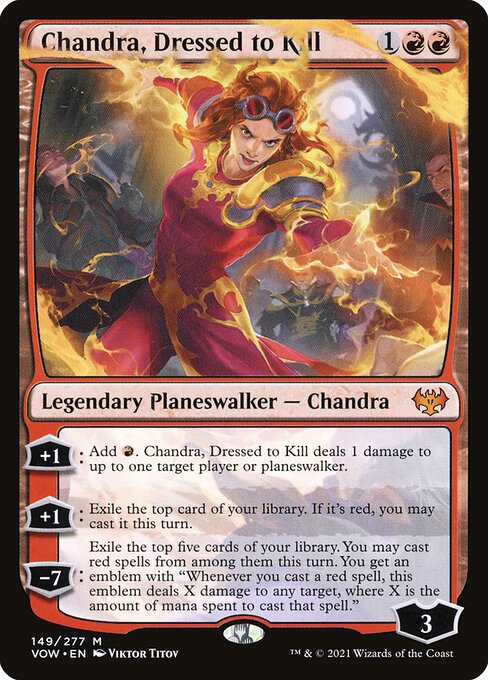 Chandra, Dressed to Kill (149) (Foil) - NM