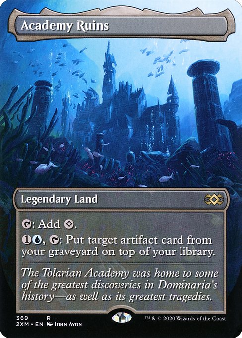 Academy Ruins (369) - BORDERLESS (Foil) - NM