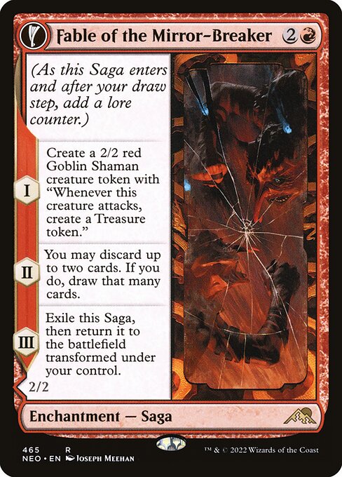 Fable of the Mirror-Breaker // Reflection of Kiki-Jiki (465) - EXTENDED ART - NM