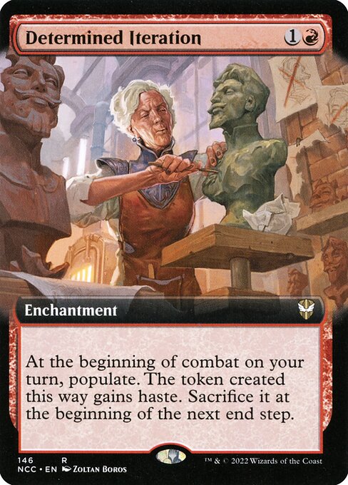 Determined Iteration (146) - EXTENDED ART - NM