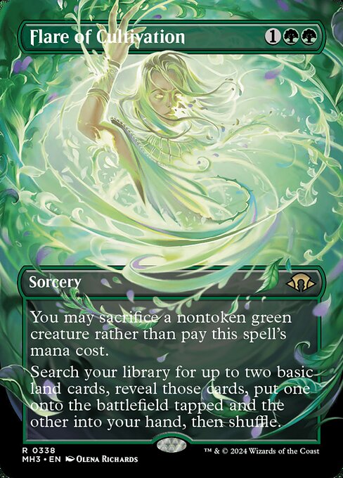Flare of Cultivation (338) - BORDERLESS - NM