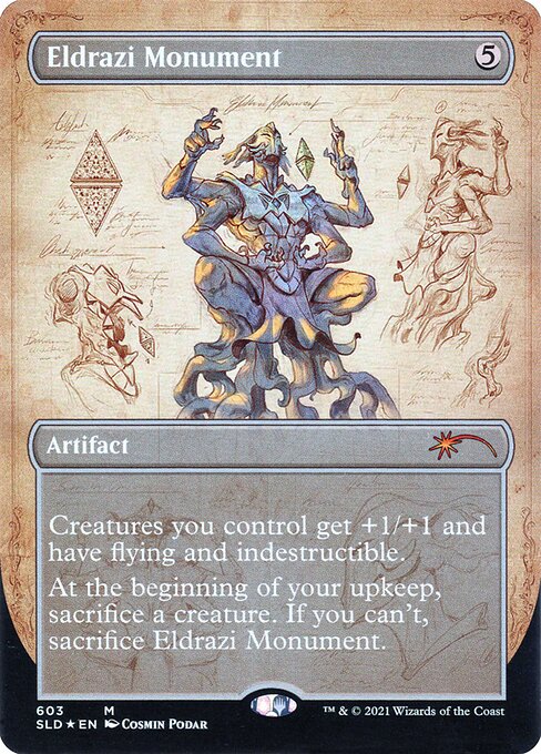 Eldrazi Monument (603) - FULL ART (Foil) - NM Java Game Haus Eldrazi Monument (603) - FULL ART (Foil) - NM Java Game Haus