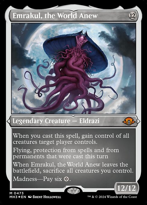 Emrakul, the World Anew (473) (Etched) - NM