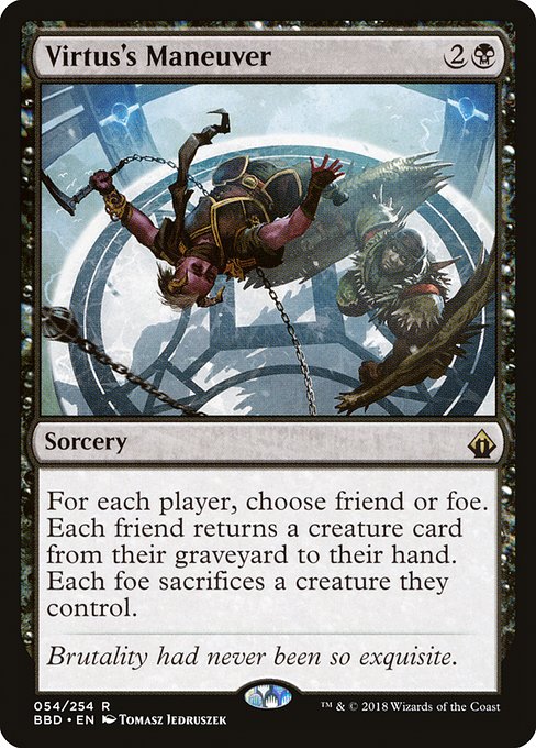 Virtus's Maneuver (54) (Foil) - NM