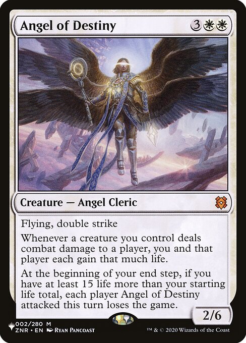 Angel of Destiny (ZNR-2) (Foil) - NM