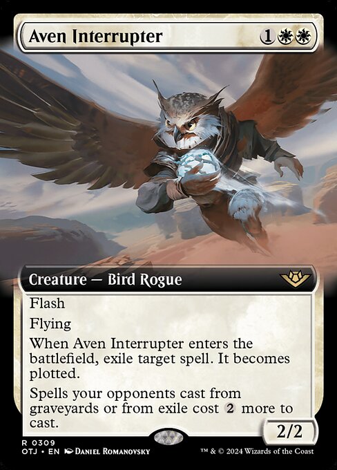 Aven Interrupter (309) - EXTENDED ART - NM