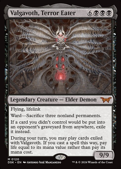 Valgavoth, Terror Eater (120) - NM
