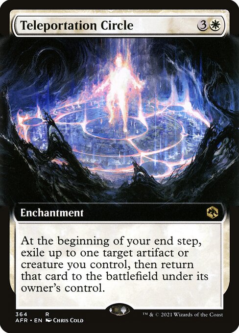 Teleportation Circle (364) - EXTENDED ART - NM