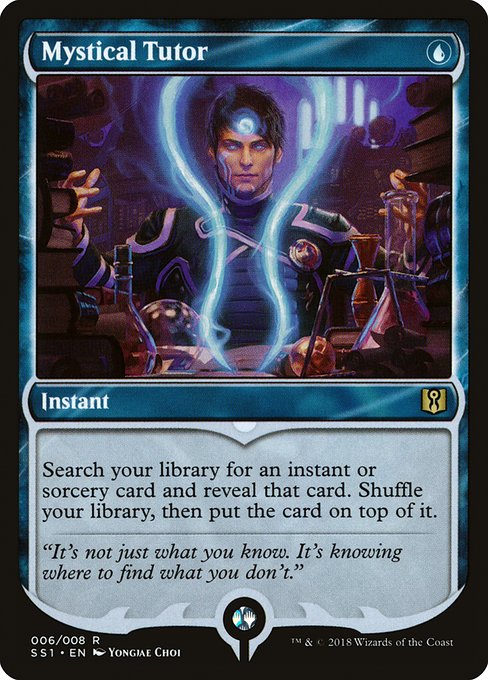 Mystical Tutor (6) - NM