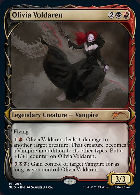 Olivia Voldaren (1264) - SHOWCASE (Foil) - NM