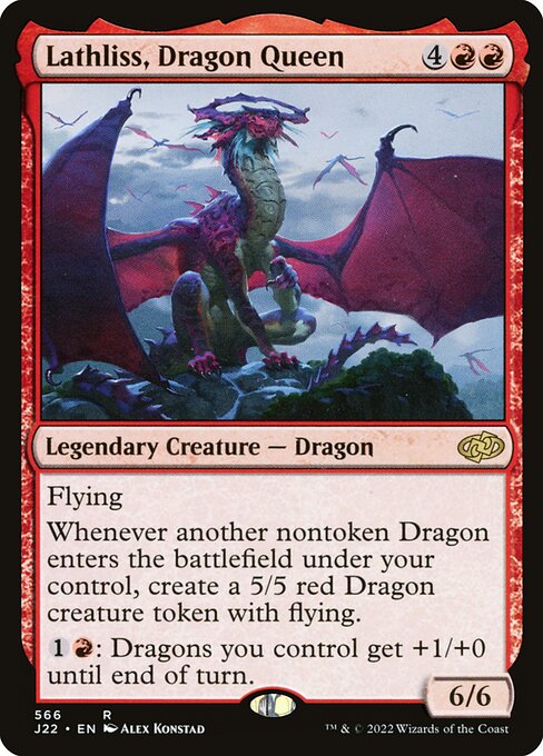 Lathliss, Dragon Queen (566) - NM