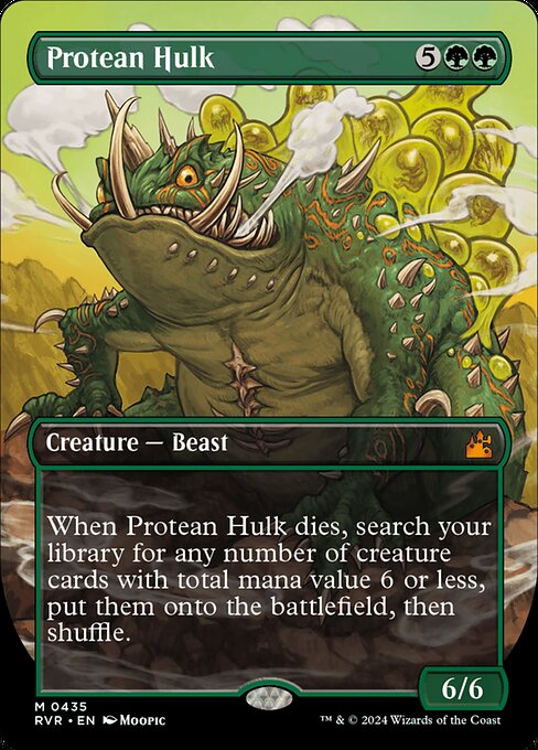 Protean Hulk (435) - BORDERLESS - NM