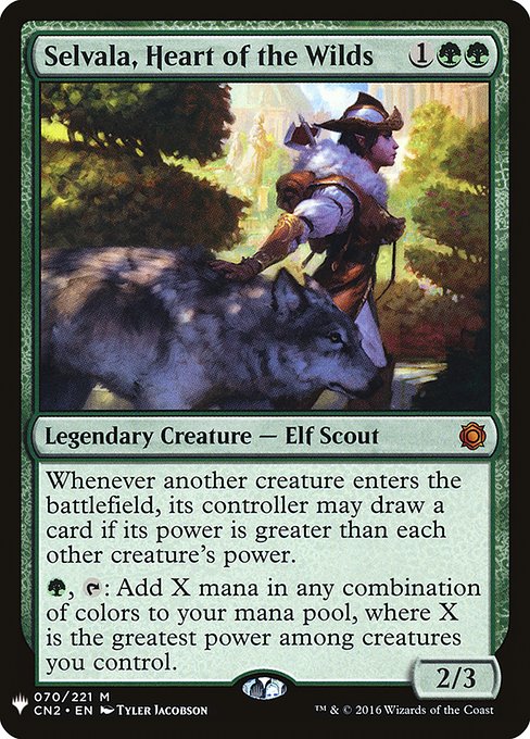 Selvala, Heart of the Wilds (CN2-70) - NM