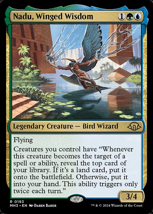 Nadu, Winged Wisdom (193) (Foil) - NM