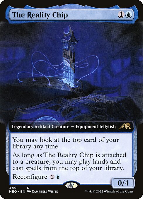 The Reality Chip (449) - EXTENDED ART (Foil) - NM