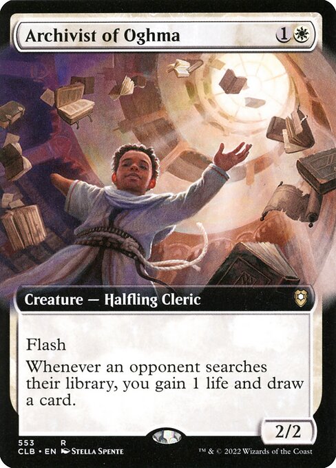 Archivist of Oghma (553) - EXTENDED ART - NM