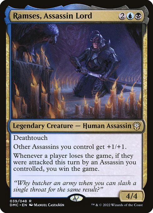 Ramses, Assassin Lord (39) - NM