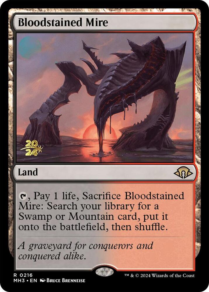 Bloodstained Mire (216s) (Foil) - NM