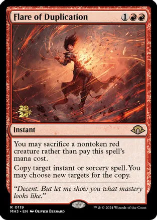 Flare of Duplication (119s) (Foil) - NM
