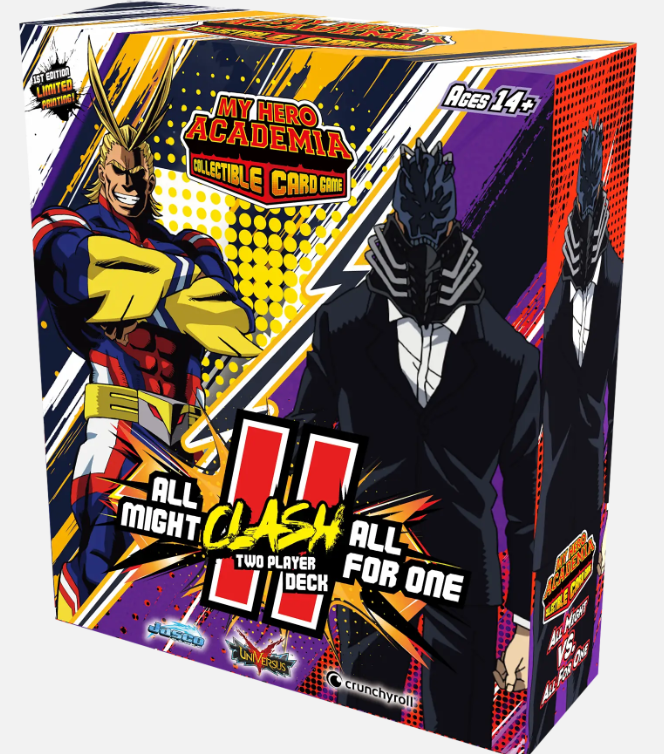 MHA Rival Box All Might vs. All For One Java Game Haus