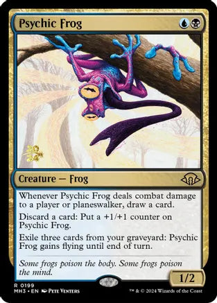 Psychic Frog (199s) (Foil) - NM