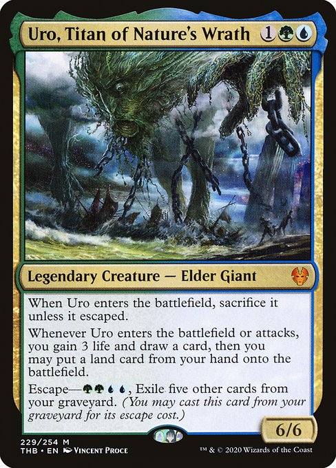 Uro, Titan of Nature's Wrath (229) - NM
