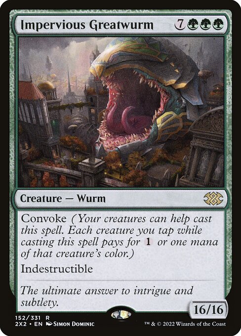 Impervious Greatwurm (152) - NM