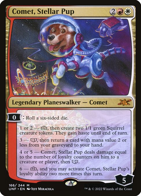Comet, Stellar Pup (166) - NM