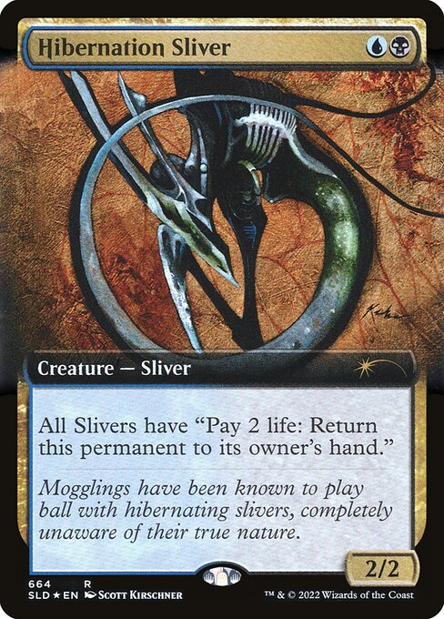 Hibernation Sliver (664) - EXTENDED ART (Foil) - NM