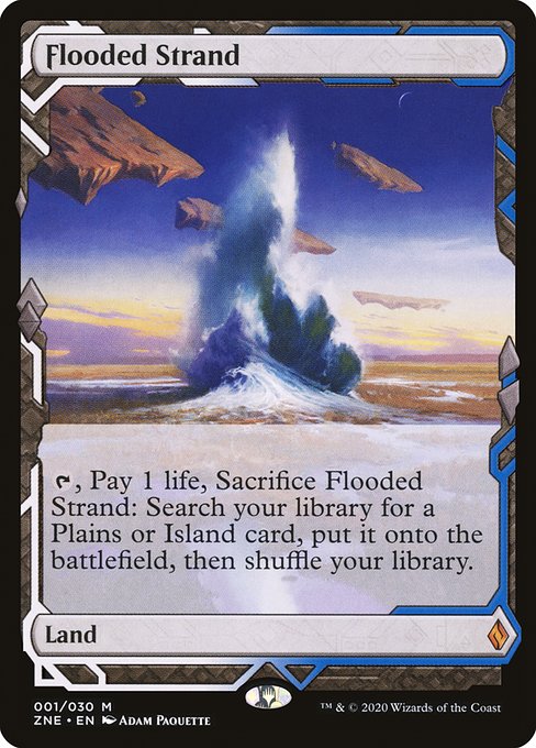 Flooded Strand (1) (Foil) - NM