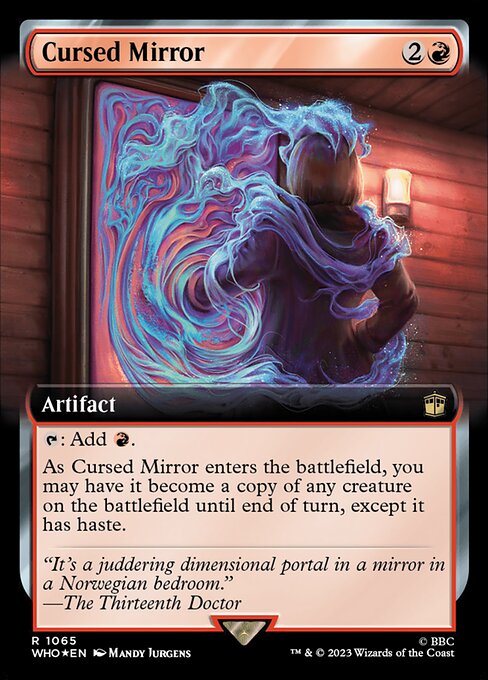 Cursed Mirror (1065) - EXTENDED ART (Foil) - NM