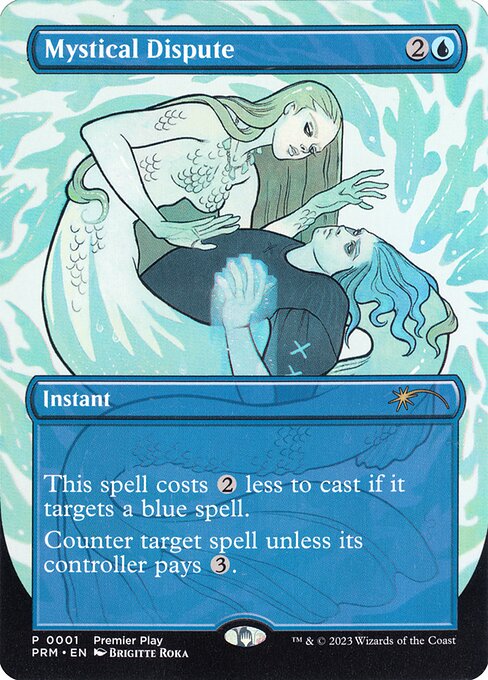 Mystical Dispute (1) - BORDERLESS - NM