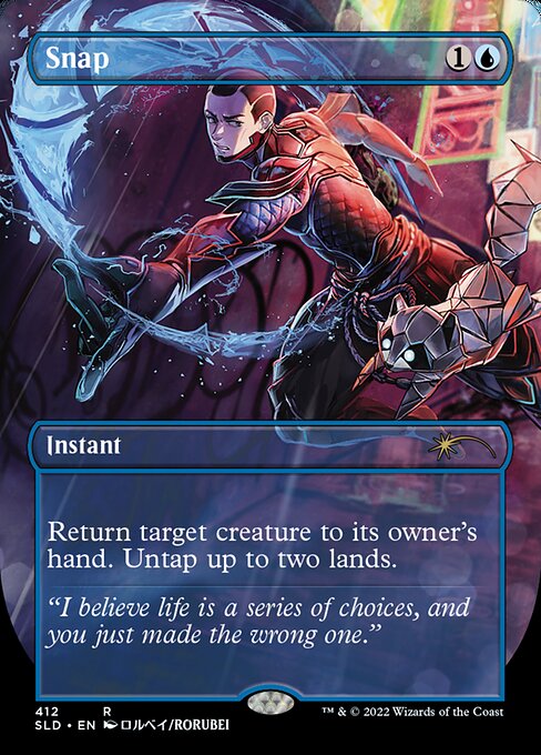 Snap (412) - BORDERLESS - FULL ART (Foil) - NM