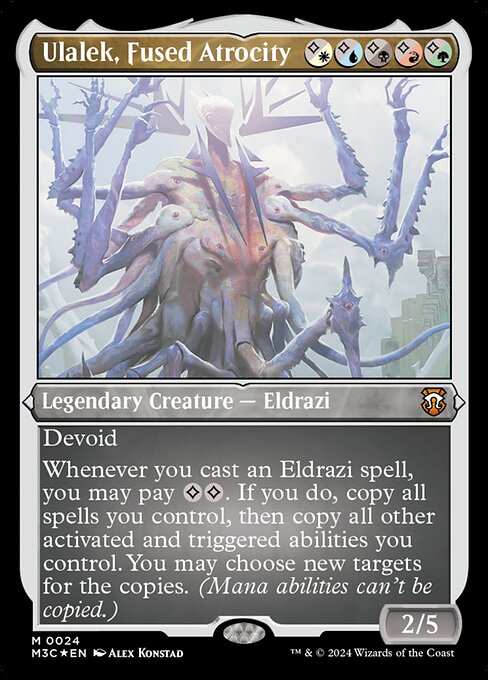 Ulalek, Fused Atrocity (24) (Etched) - NM