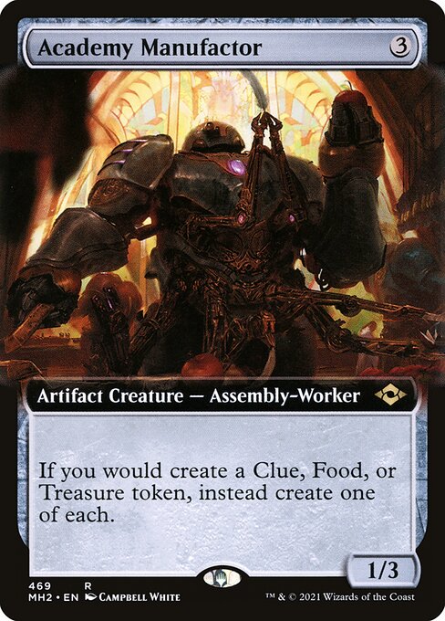 Academy Manufactor (469) - EXTENDED ART - NM