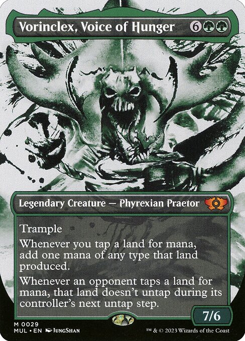 Vorinclex, Voice of Hunger (29) - BORDERLESS - FULL ART (Foil) - NM