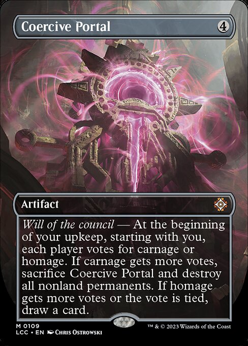 Coercive Portal (109) - BORDERLESS - NM