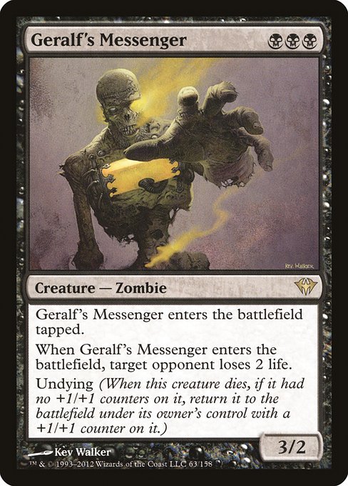 Geralf's Messenger (63) (Foil) - NM