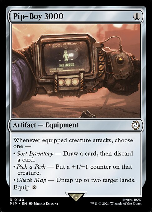 Pip-Boy 3000 (140) (Foil) - NM