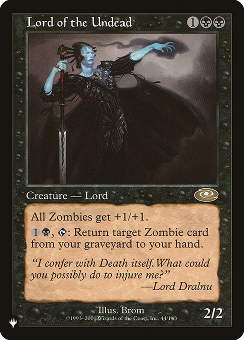 Lord of the Undead (104) - NM